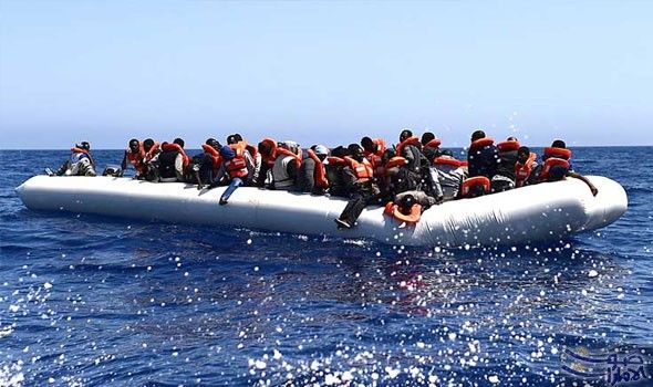 75 مهاجرا في قارب مطاطي يواجهون مخاطر قبالة سواحل ليبيا