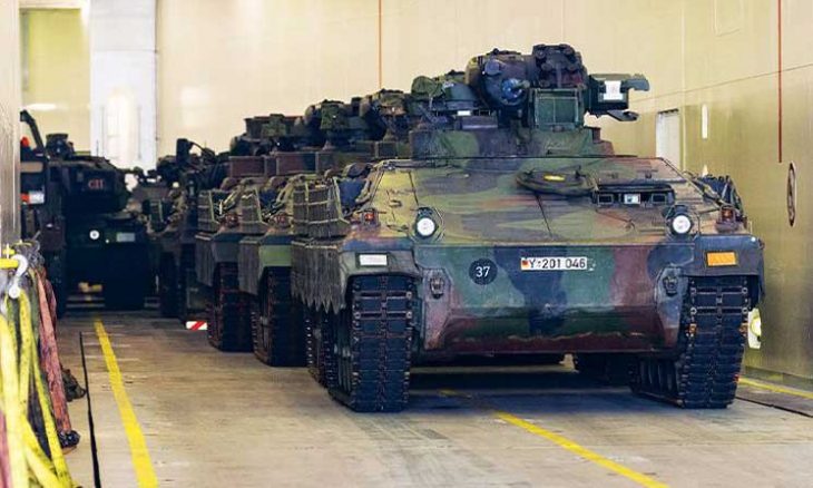 9 مليارات يورو صادرات الأسلحة الألمانية بـ2021