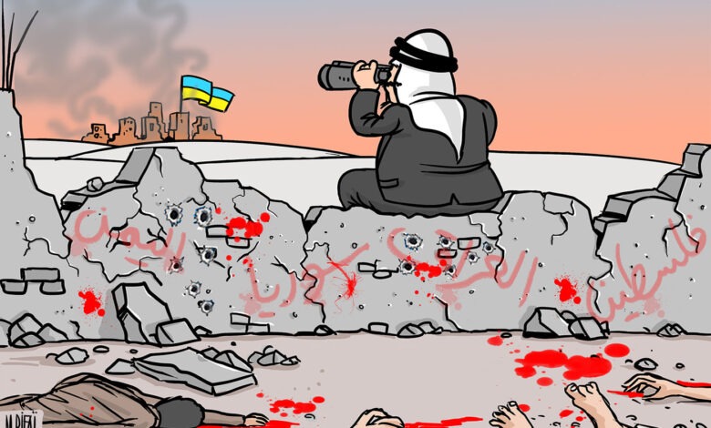 العرب والحرب على أوكرانيا 