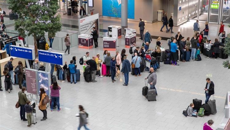 ألمانيا تلغي عشرات رحلات طيران بسبب إضراب موظفي الأمن