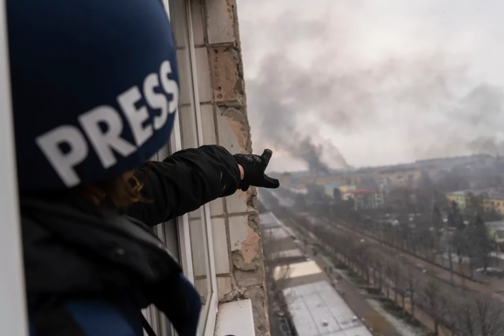 مقتل 12 صحفيا منذ بدء الغزو الروسي في أوكرانيا