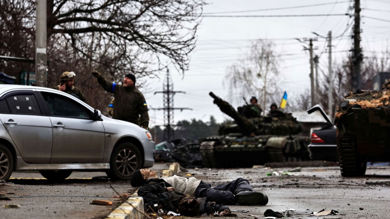 واشنطن تتهم القوات الروسية بارتكاب "إبادة جماعية" في أوكرانيا