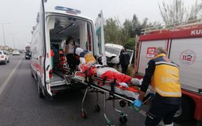 صور.. إصابة 11 سائحا ألمانيا بحادث سير جنوبي تركيا