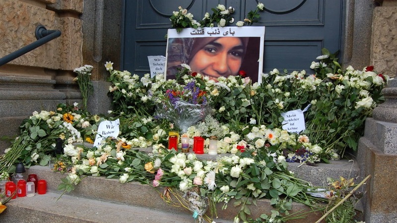 ألمانيا تحيي ذكرى وفاة مروة الشربيني بحضور وزير العدل