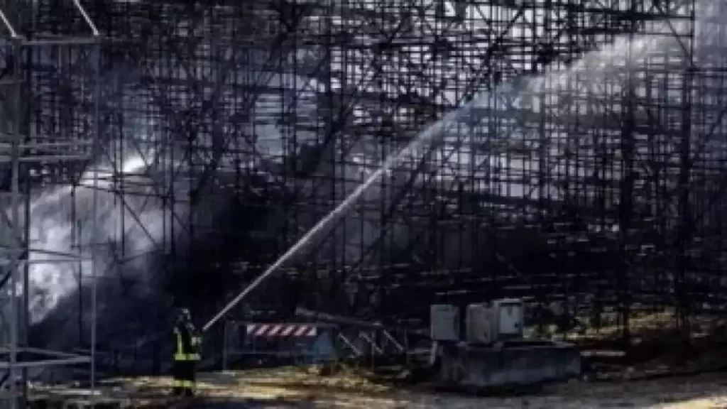 اندلاع حريق بمدينة السينما الشهيرة "تشينيتشيتا" في إيطاليا
