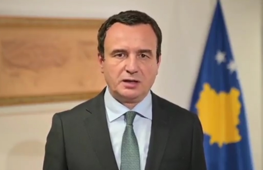 رئيس إقليم كوسوفو يتهم بلغراد بإثارة التوتر شمال الإقليم