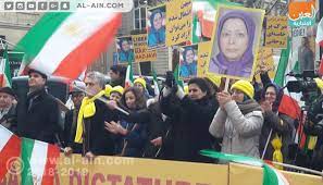 تظاهرات تندد بالنظام الإيراني في فرنسا