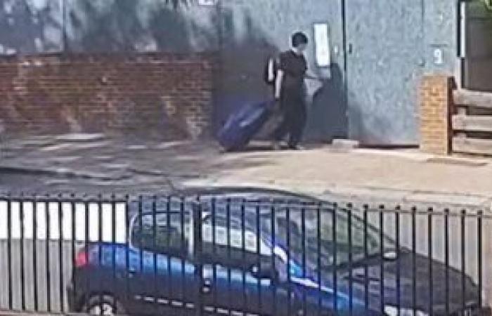 فيديو.. امرأة تسحب حقيبة تحوي رأس صديقتها في شوارع لندن